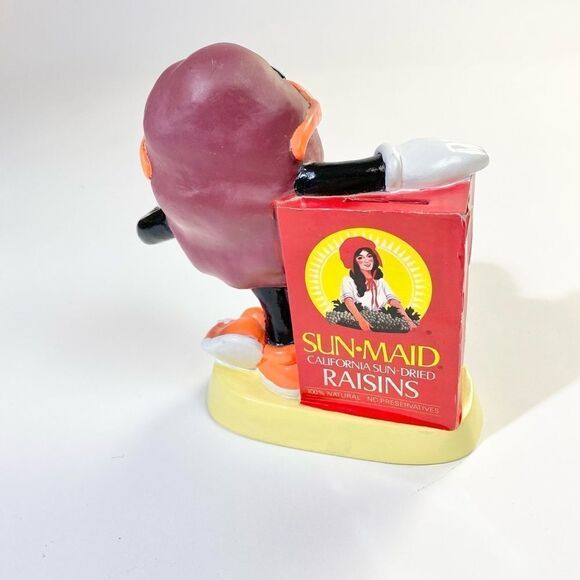 VINTAGE California raisin piggy bank - Picture 3 of 8
